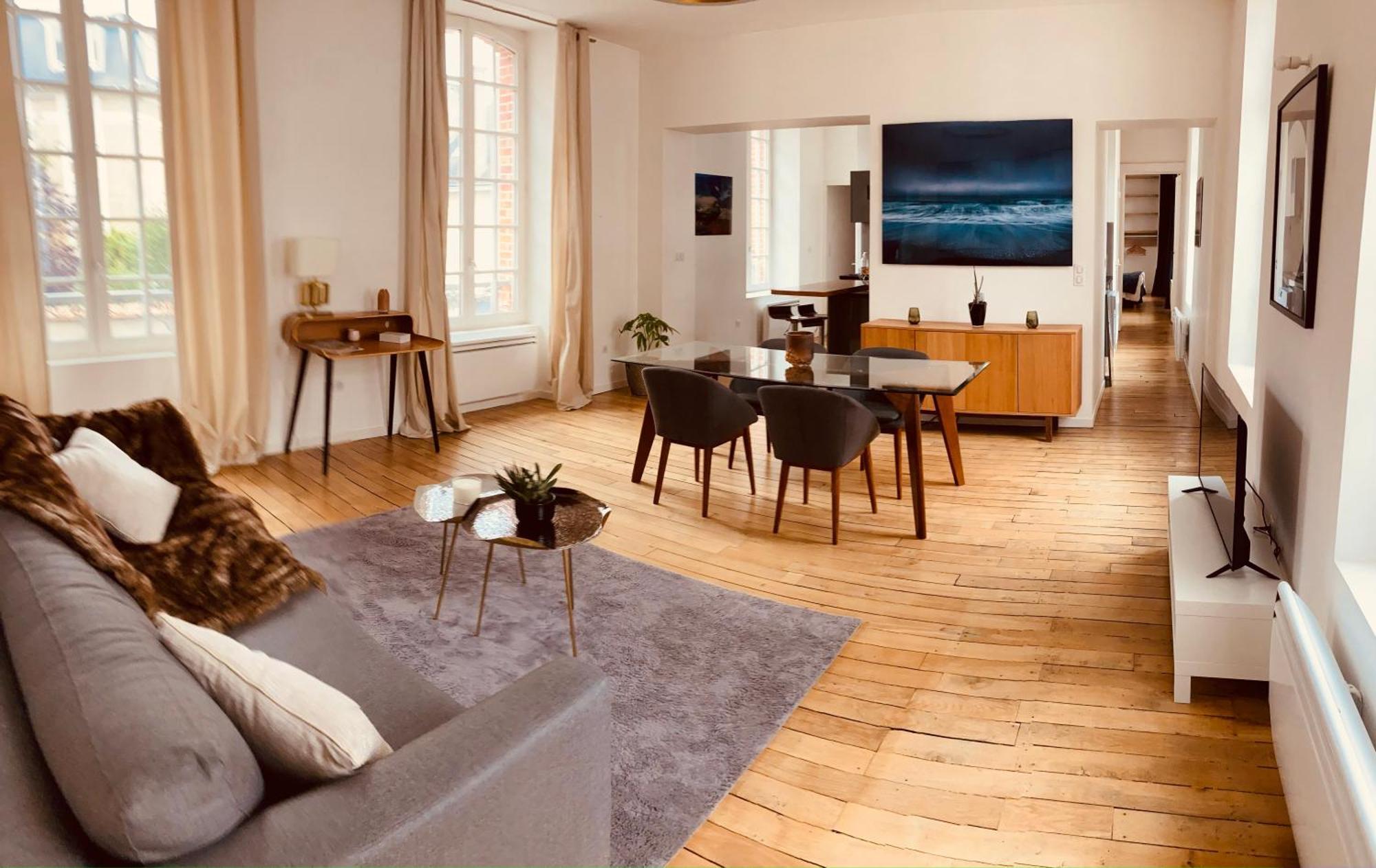 So Guest- Luxueux Appartement, Ancienne Maison De Champagne Proche Cathedrale Реймс Экстерьер фото
