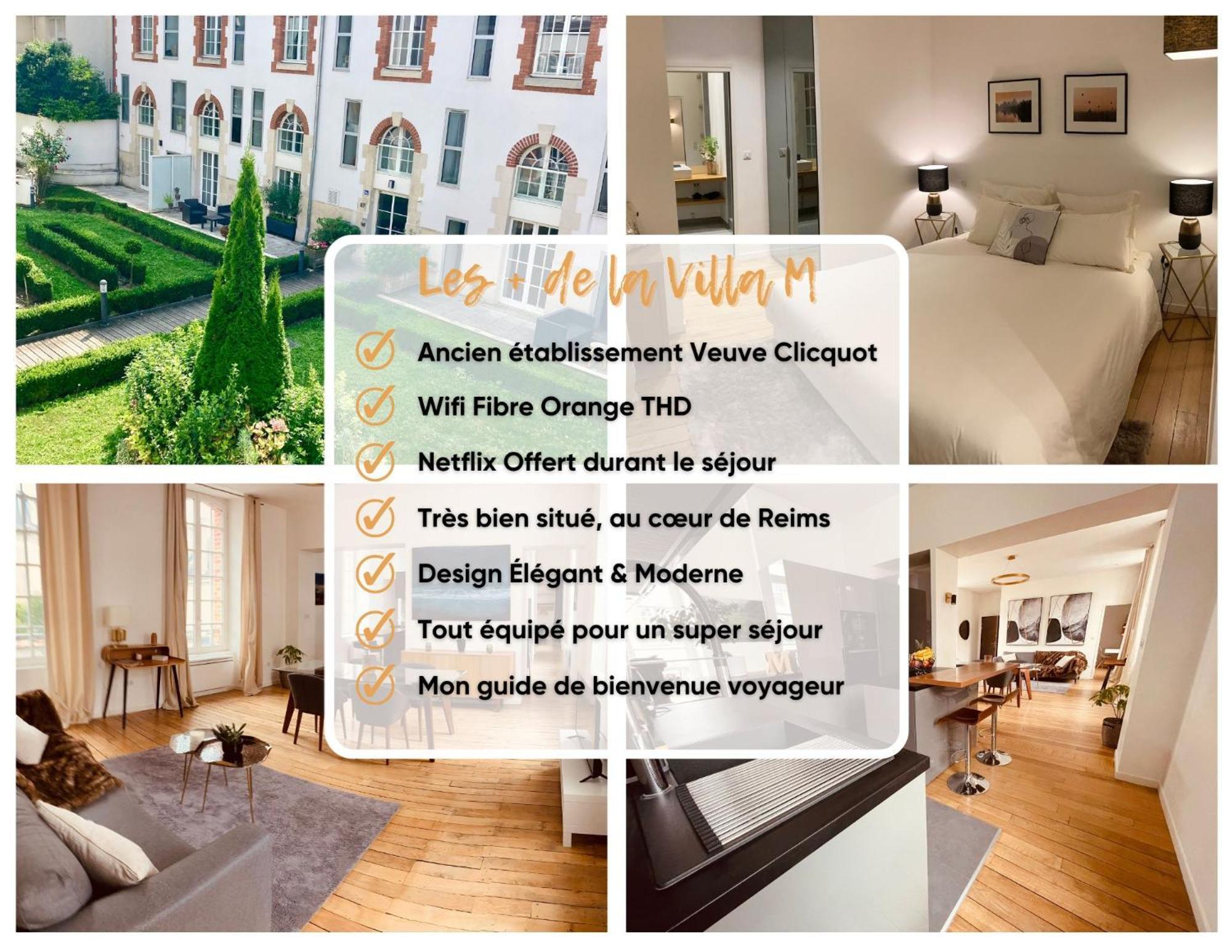 So Guest- Luxueux Appartement, Ancienne Maison De Champagne Proche Cathedrale Реймс Экстерьер фото